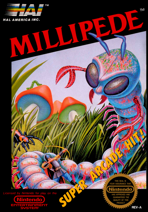Millipede (USA) box art